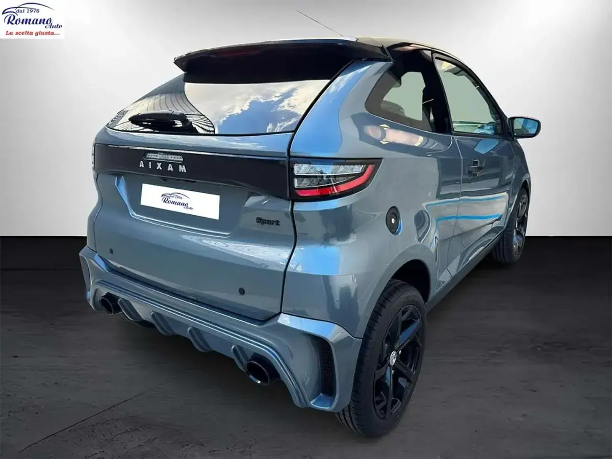 Nuova Aixam City Sport 2026 Grigio Utilitaria