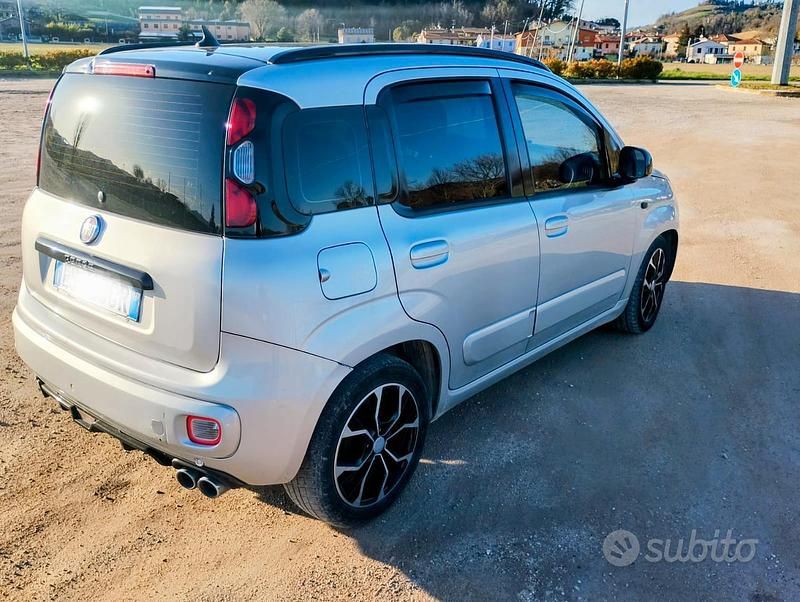 Usata Fiat Panda 75 CV (55 kW) 2013 Grigio Utilitaria