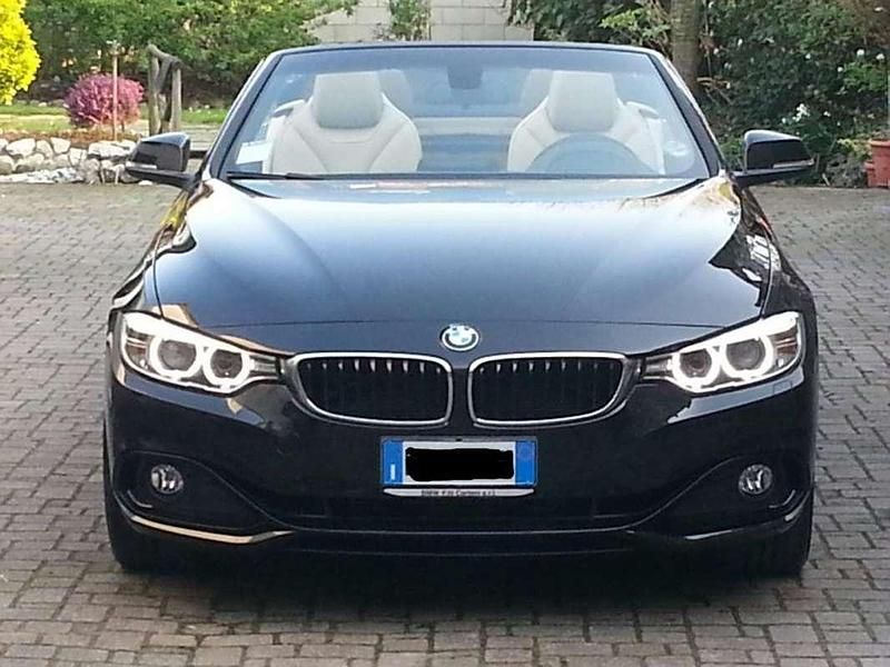 Usata BMW 428 Sport Line 245 CV (180 kW) 2014 Nero Cabrio