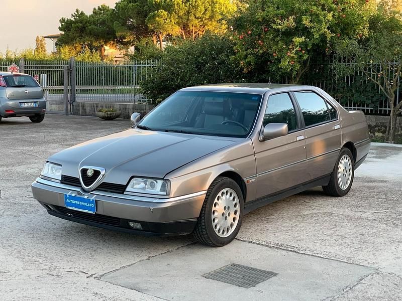 Usata Alfa Romeo 164 Super 201 CV (147 kW) 1993 Marrone Berlina