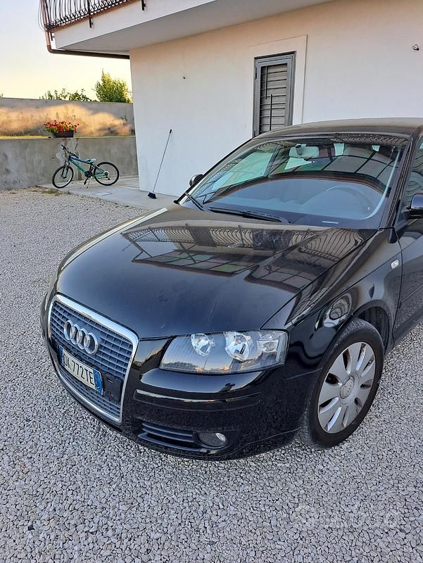Usata Audi A3 110 CV (80 kW) 2006 Nero Berlina