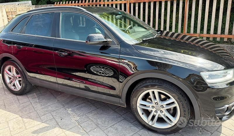 Usata Audi Q3 S-Line 140 CV (102 kW) 2015 Nero SUV