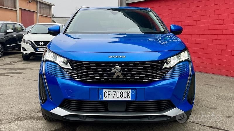 Usata Peugeot 3008 Active 131 CV (96 kW) 2021 Blu SUV