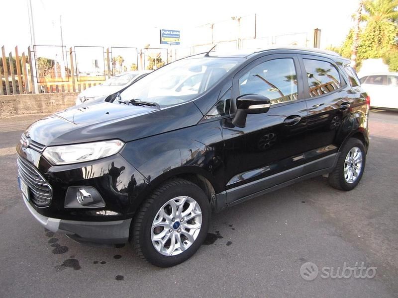 Usata Ford Ecosport 95 CV (69 kW) 2016 Nero SUV
