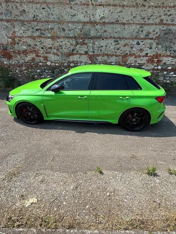 Usata Audi RS3 400 CV (294 kW) 2024 Verde Berlina