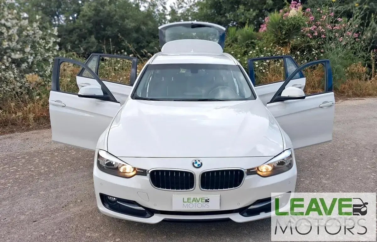 Usata BMW 316 Sport Line 116 CV (85 kW) 2014 Bianco Station wagon