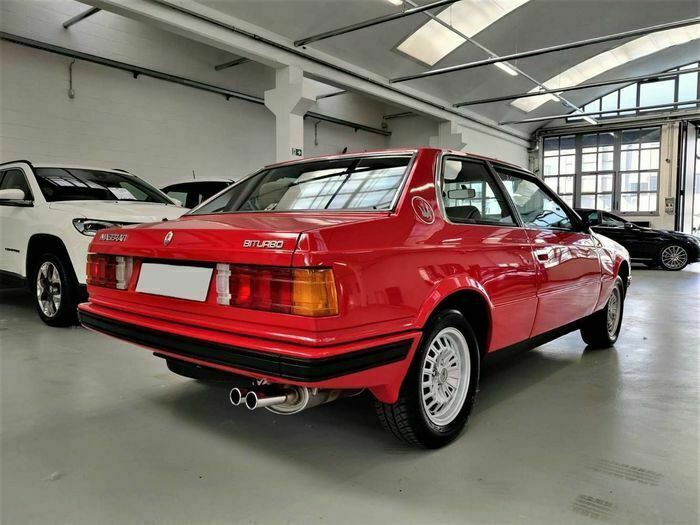 Usata Maserati Biturbo 184 CV (135 kW) 1982 Rosso Coupé