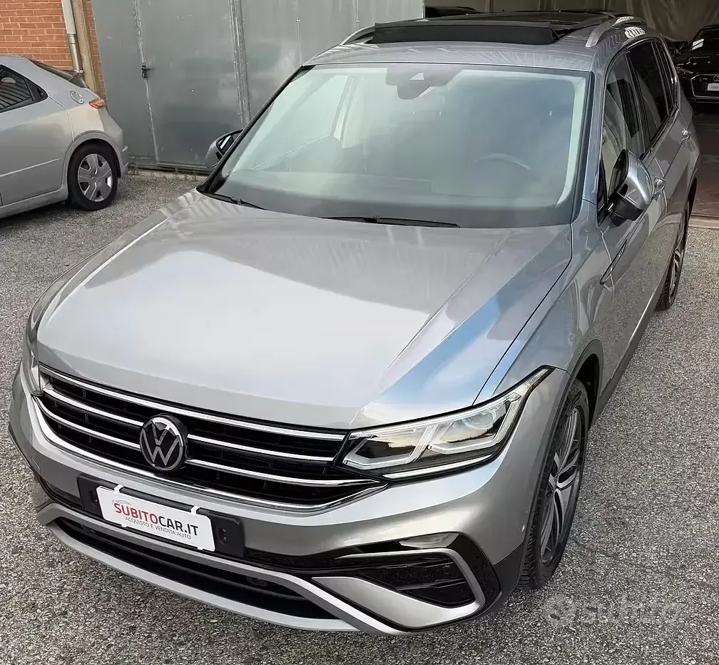 Usata VW Tiguan Allspace Elegance 150 CV (110 kW) 2022 Grigio SUV