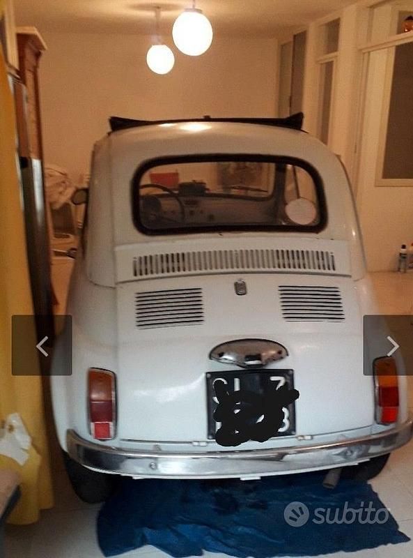 Usata Fiat 500 1960 Bianco Utilitaria