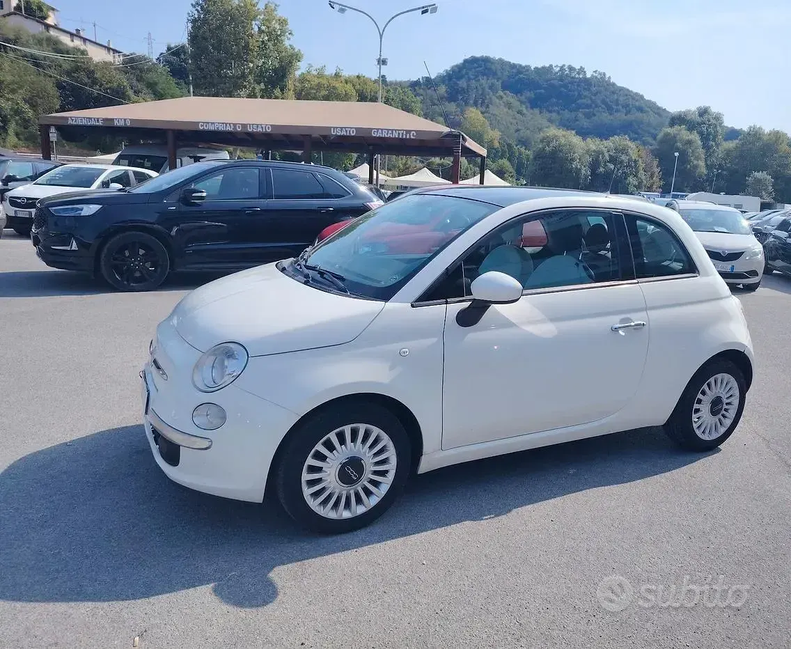 Usata Fiat 500 69 CV (50 kW) 2014 Bianco Berlina
