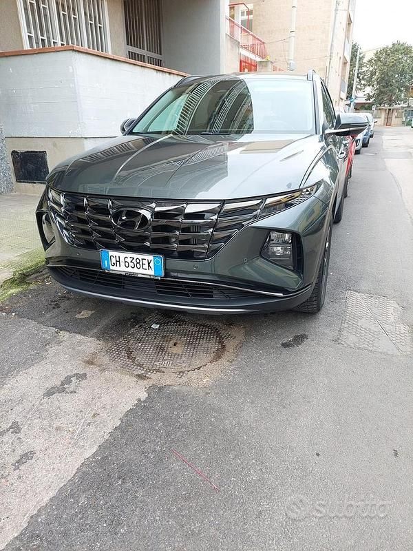 Usata Hyundai Tucson 136 CV (100 kW) 2020 Verde SUV