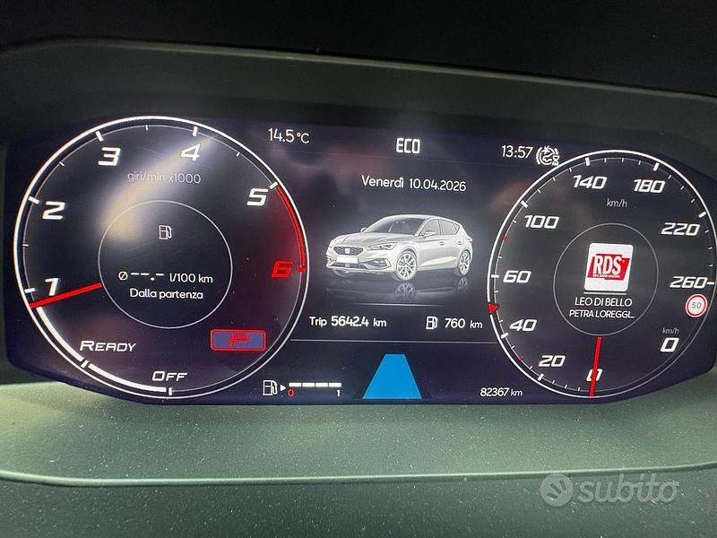 Usata Seat Leon FR 150 CV (110 kW) 2020 Berlina
