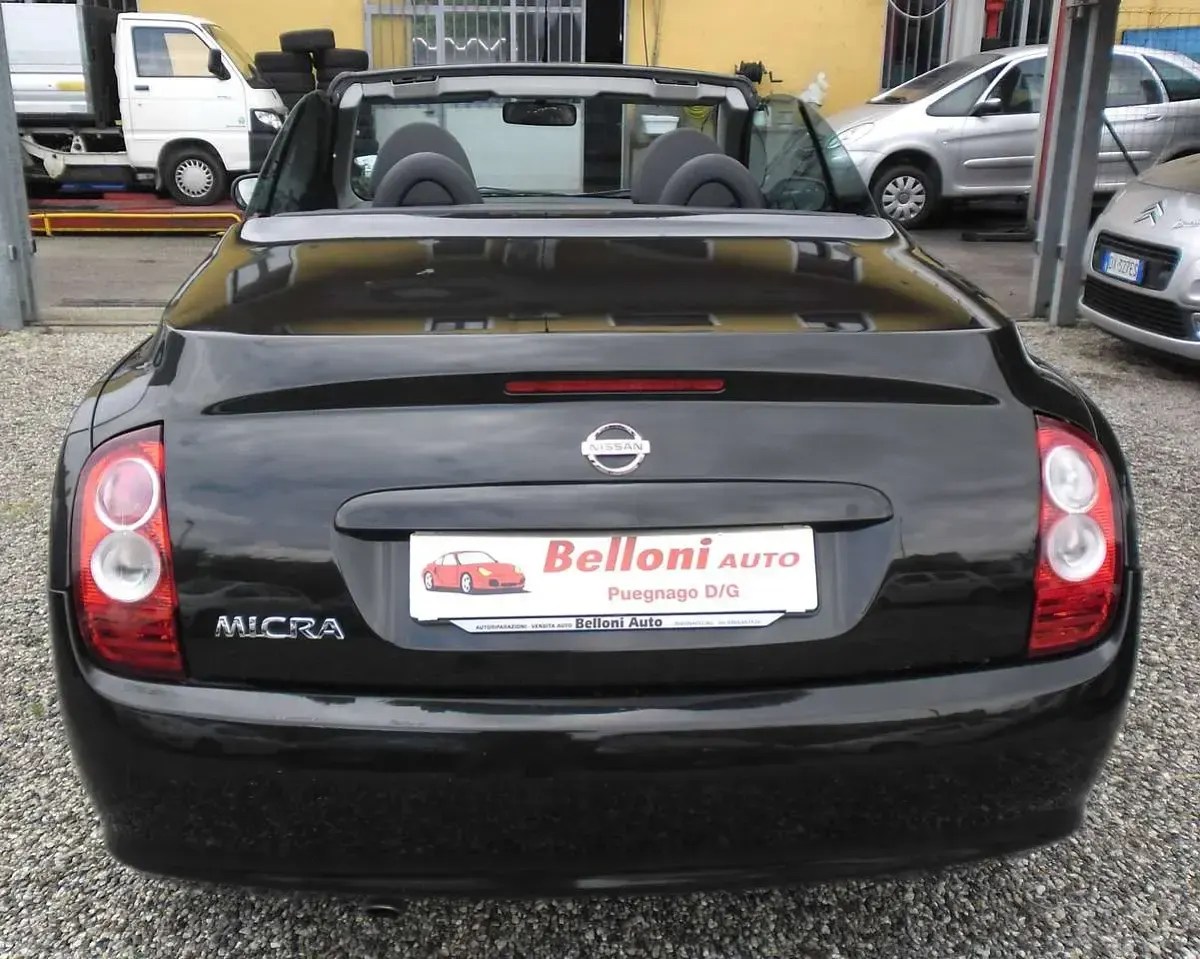 Usata Nissan Micra 88 CV (64 kW) 2006 Nero Cabrio