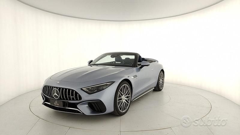 Nuova Mercedes SL55 AMG AMG 476 CV (350 kW) 2025 Blu Cabrio