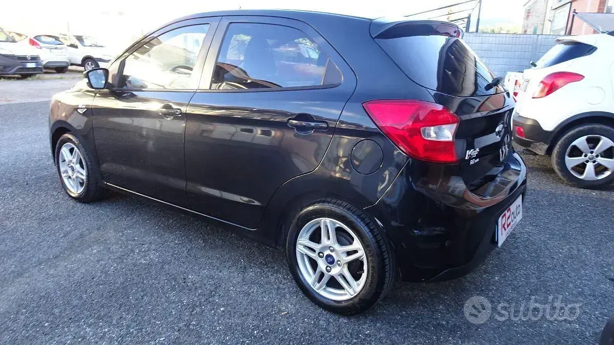 Begagnad Ford Ka Ultimate 86 HK (63 kW) 2017 Svart Sedan