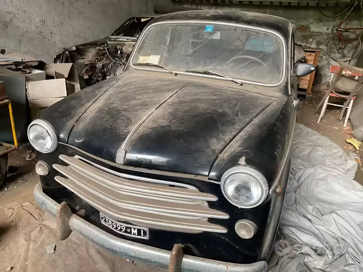 Usata Fiat 1100 1950 Blu Berlina