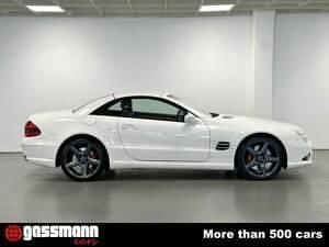 Usata Mercedes SL55 AMG AMG 500 CV (367 kW) 2003 Bianco Cabrio