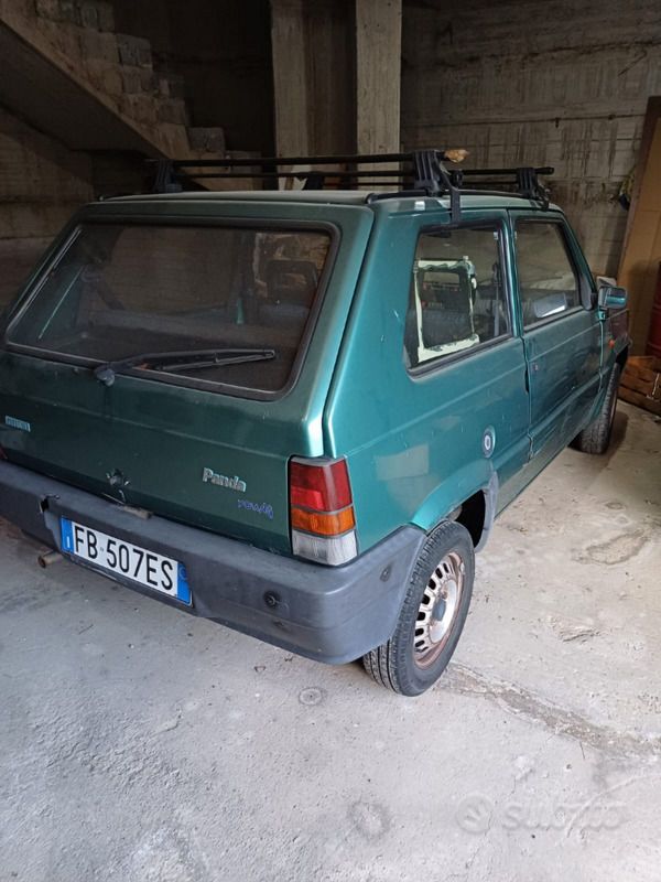 Usata Fiat Panda 39 CV (28 kW) 2000 Verde Utilitaria