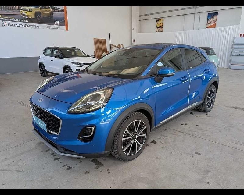 Usata Ford Puma Titanium S 125 CV (91 kW) 2020 Blu SUV