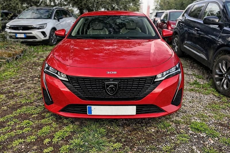 Usata Peugeot 308 Allure 131 CV (96 kW) 2024 Rosso Berlina