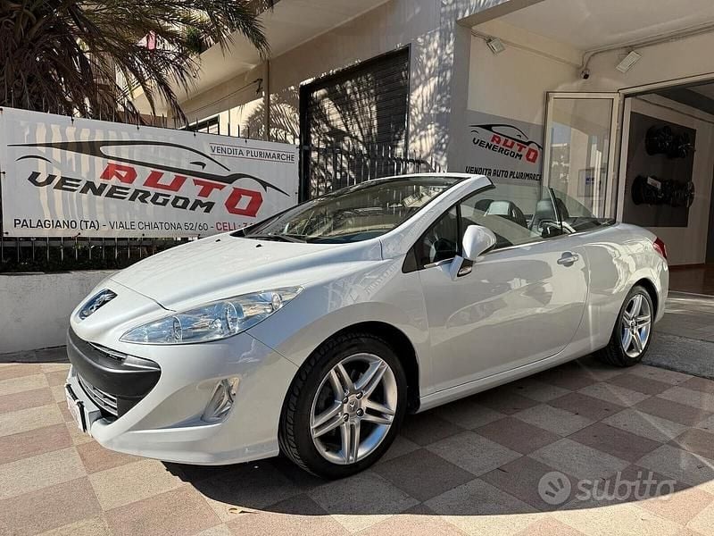Usata Peugeot 308 CC 150 CV (110 kW) 2009 Bianco Cabrio