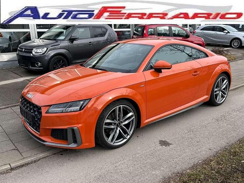 Usata Audi TT S-line plus 184 CV (135 kW) 2019 Arancione Coupé