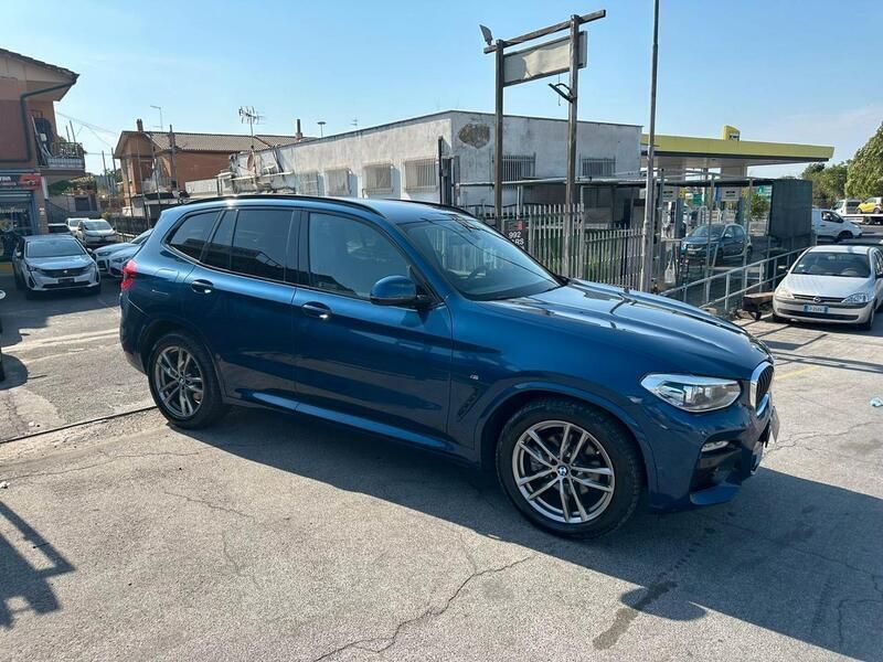 Usata BMW X3 M Sport 190 CV (139 kW) 2019 Blu metallizzato SUV