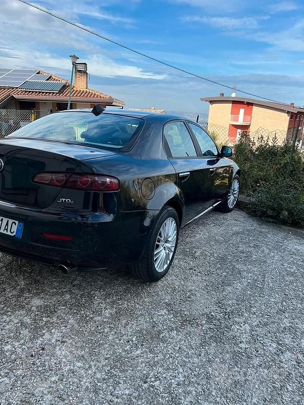 Usata Alfa Romeo 159 170 CV (125 kW) 2008 Nero Berlina