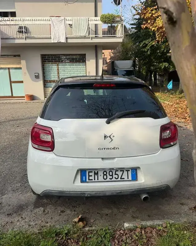 Usata Citroën DS3 95 CV (69 kW) 2012 Bianco Berlina