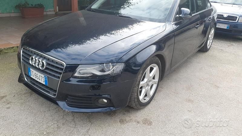 Usata Audi A4 S-Line 143 CV (105 kW) 2008 Blu Berlina