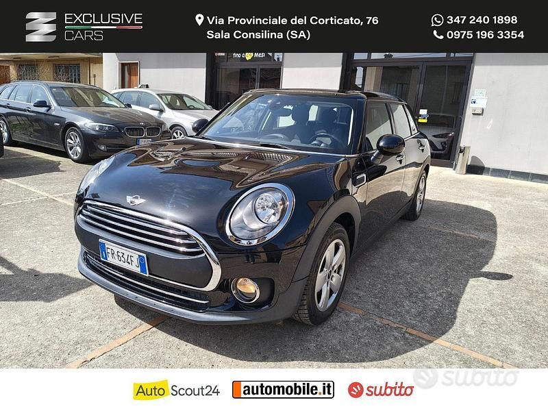 Usata Mini One D Clubman 115 CV (84 kW) 2018 Nero Station wagon