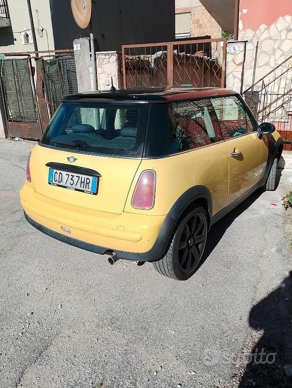 Usata Mini ONE 2003 Giallo Utilitaria