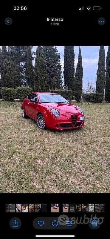 Rosso Usata 2016 Alfa Romeo MiTo Due volumi | 7200 € (Buon prezzo) - Immagine 1/4
