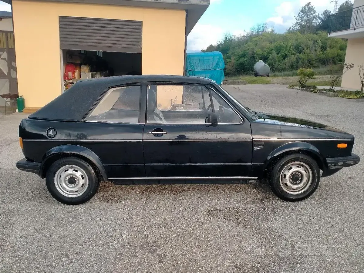 Usata VW Golf 1970 Nero Cabrio