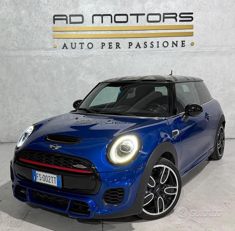 Usata Mini John Cooper Works 75 CV (55 kW) 2018 Blu Utilitaria