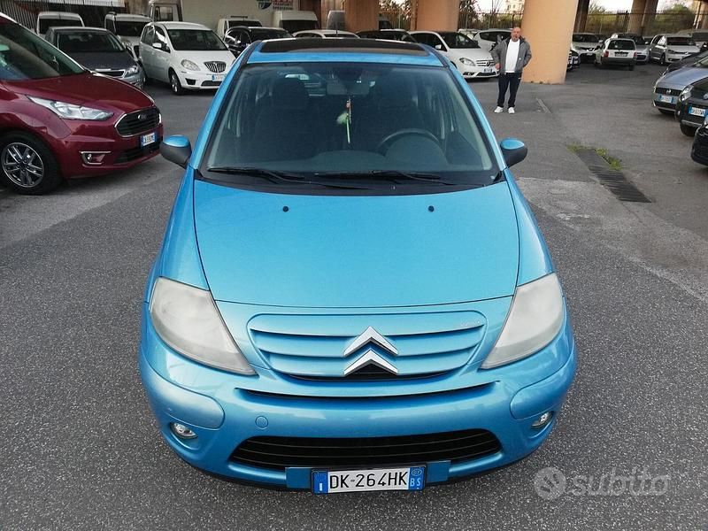Usata Citroën C3 Exclusive 73 CV (53 kW) 2007 Blu Berlina