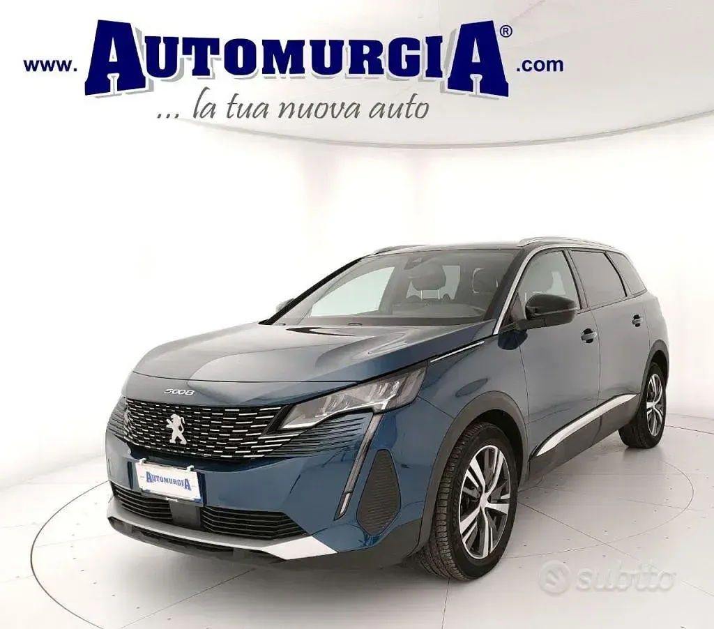 Usata Peugeot 5008 Allure 131 CV (96 kW) 2024 Blu SUV