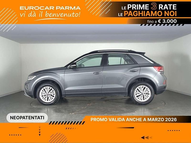Usata VW T-Roc Life 150 CV (110 kW) 2025 Indium grey metallizzato nero SUV