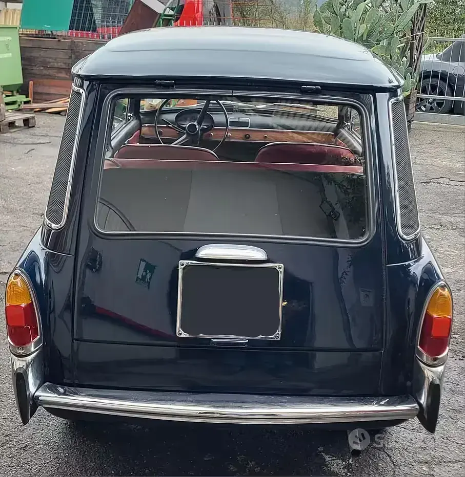 Usata Autobianchi Bianchina 1970 Blu Utilitaria