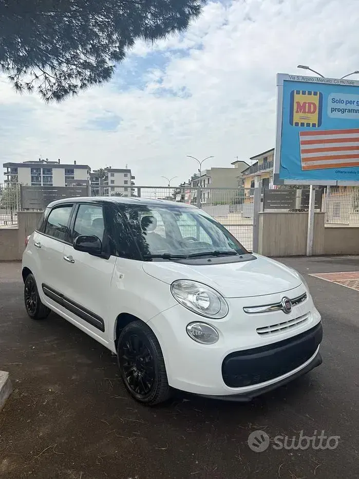 Usata Fiat 500L 105 CV (77 kW) 2014 Bianco Monovolume