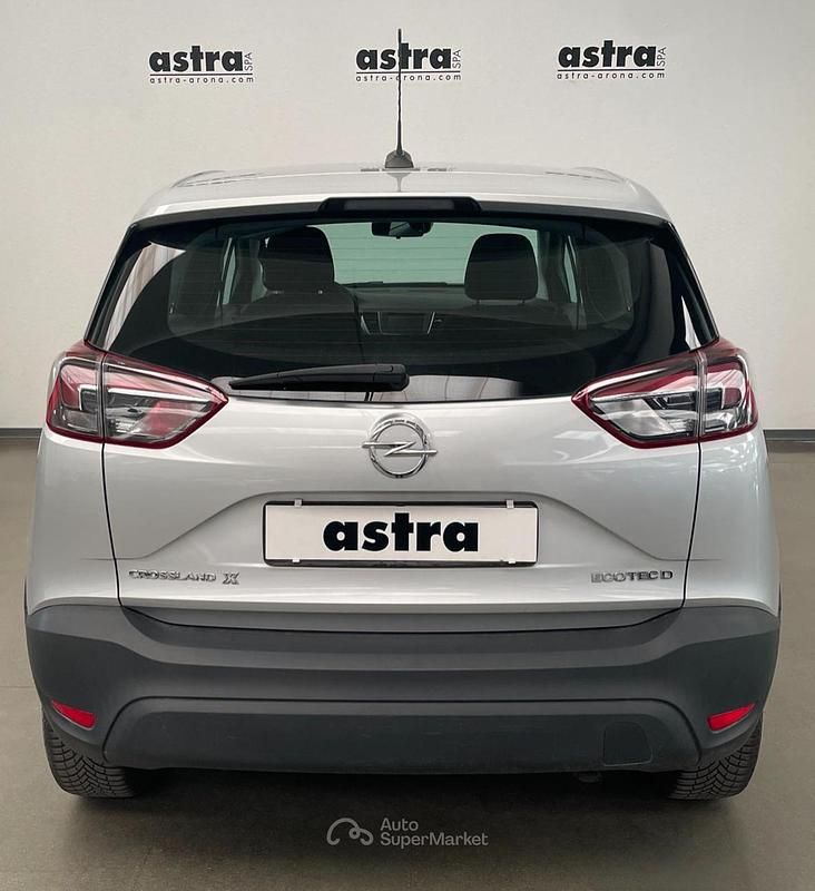 Usata Opel Crossland X S 99 CV (72 kW) 2018 Argento SUV
