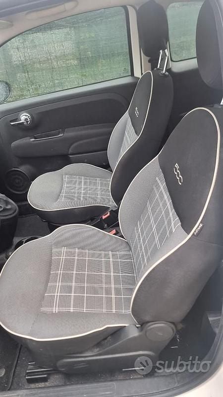 Usata Fiat 500 Lounge 69 CV (50 kW) 2018 Bianco Berlina