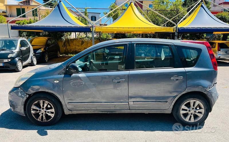 Usata Nissan Note Visia 88 CV (64 kW) 2009 Bianco Utilitaria