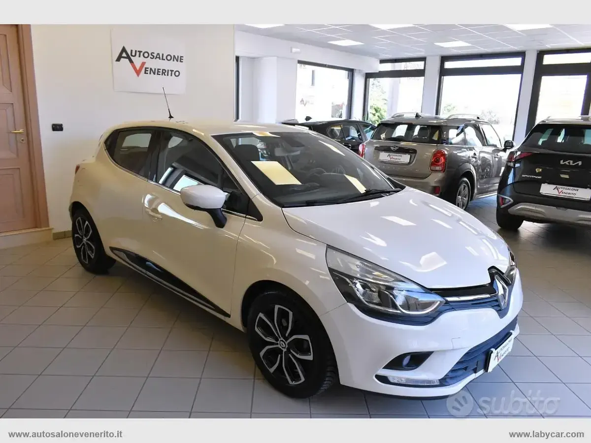 Usata Renault Clio IV Intens 75 CV (55 kW) 2016 Bianco Berlina