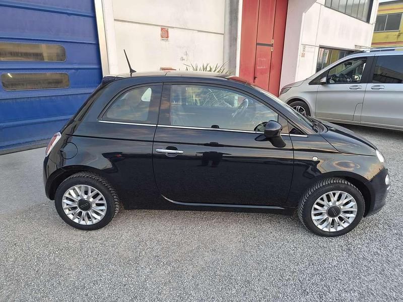 Usata Fiat 500 Lounge 69 CV (50 kW) 2015 Nero Utilitaria