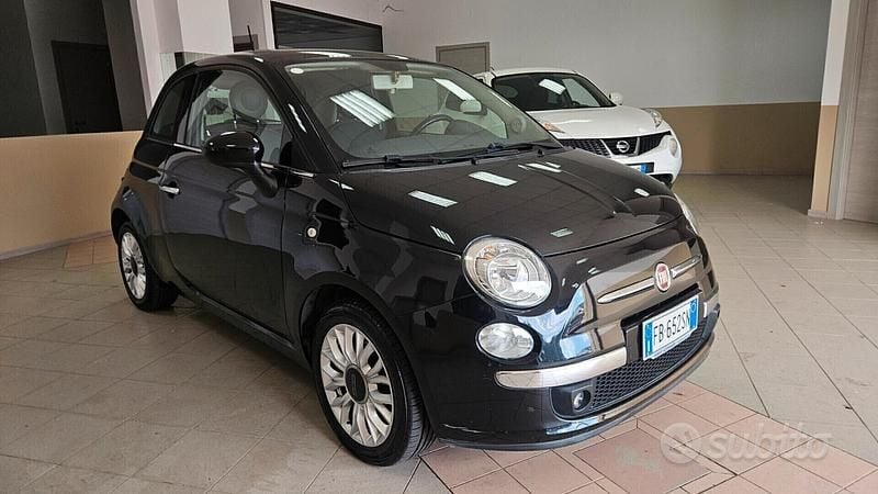 Usata Fiat 500 Lounge 69 CV (50 kW) 2015 Nero Berlina
