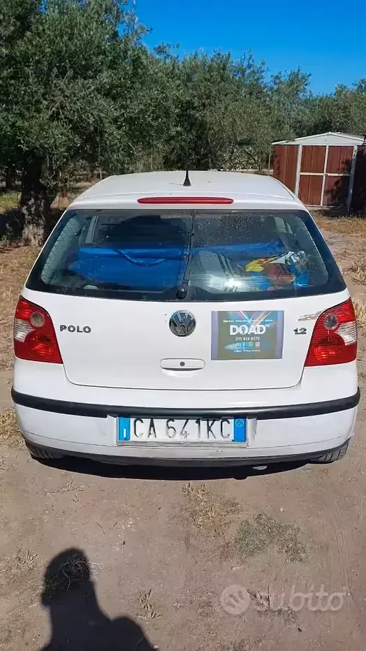 Usata VW Polo 54 CV (39 kW) 2002 Bianco Berlina