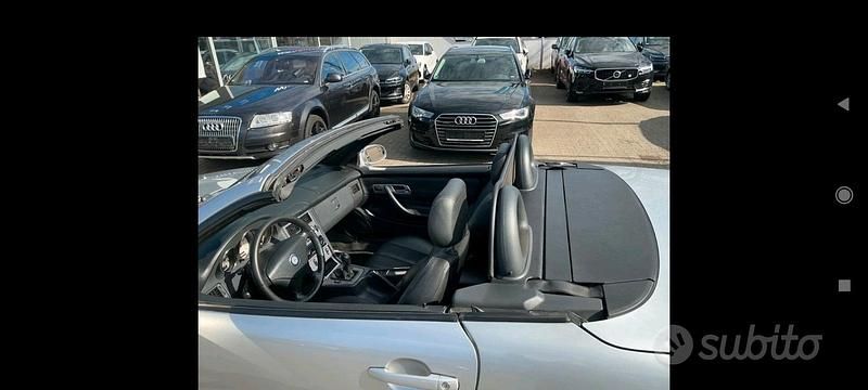 Usata Mercedes SLK200 Edition 163 CV (119 kW) 2003 Grigio Cabrio