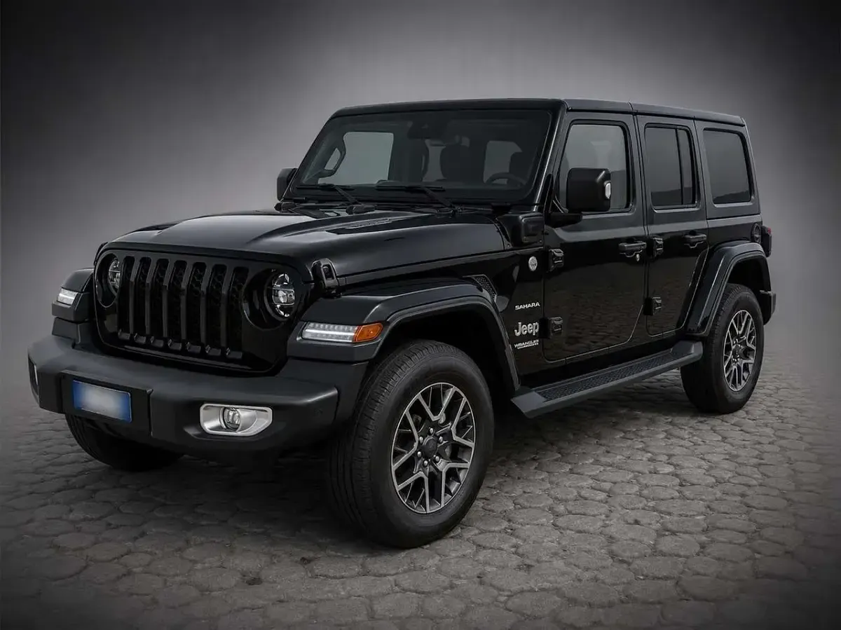 Usata Jeep Wrangler Unlimited Sahara 272 CV (200 kW) 2023 Nero SUV
