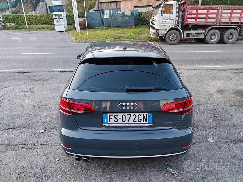 Usata Audi A3 Ambiente 184 CV (135 kW) 2017 Grigio Berlina